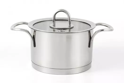 TimA Кастрюля матовая с крышкой Fashion 1.2 л