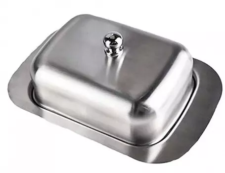 TimA Масленка с крышкой из нержавеющей стали