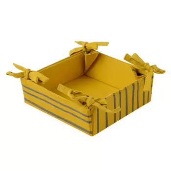 Tkano Корзинка для хлеба Полоски Prairie 30х30 см