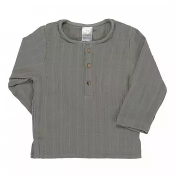 Tkano Рубашка из хлопкового муслина Essential