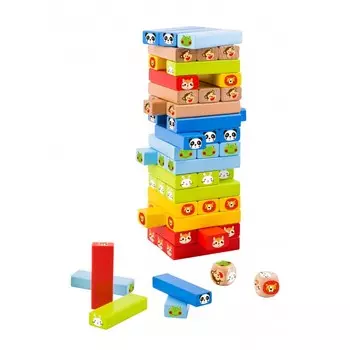 Tooky Toy Игра Дженга-животные