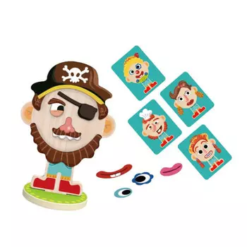 Tooky Toy Магнитная игра Эмоции