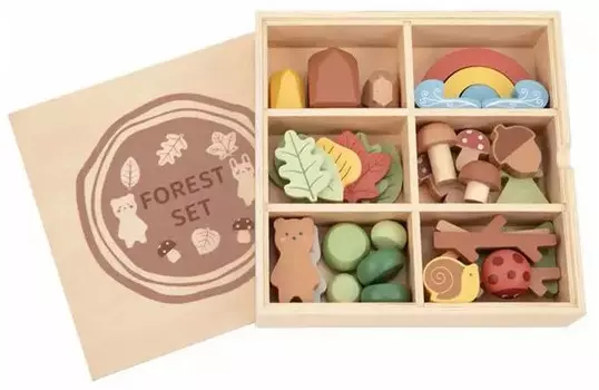 Tooky Toy Развивающий набор Лес