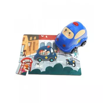 TopBright Пазл Полицейская машинка (24 элемента)