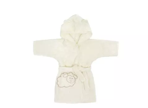 Топотушки Халат с капюшоном Овечка