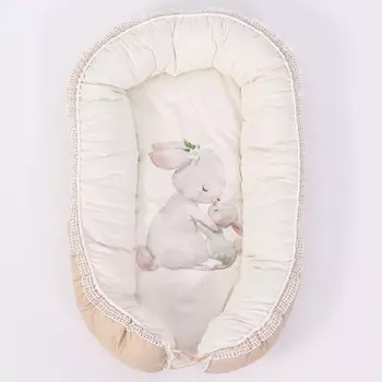 Топотушки Кокон-гнездышко Зайка-Акварель