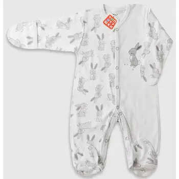 Топотушки Комбинезон длинный рукав Зайчата 1648