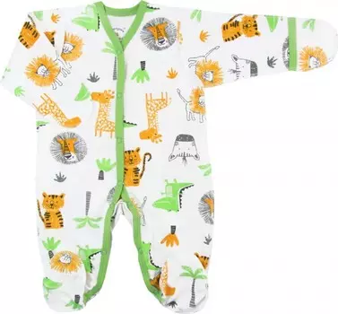 Топотушки Комбинезон с царапками Тропики 1649