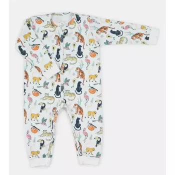 Топотушки Комбинезон с открытой ножкой Джунгли