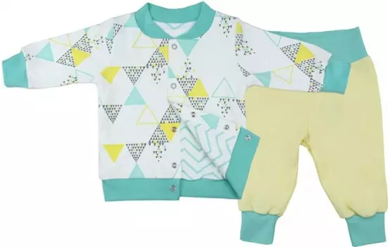 Топотушки Комплект (кофта и штанишки) Дуэт Свежесть