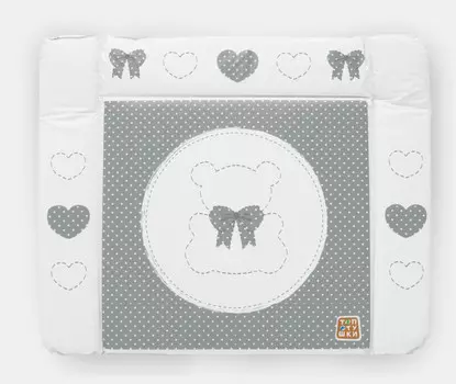 Топотушки Пеленальный матрасик Мой Любимый мишка 92х73 см
