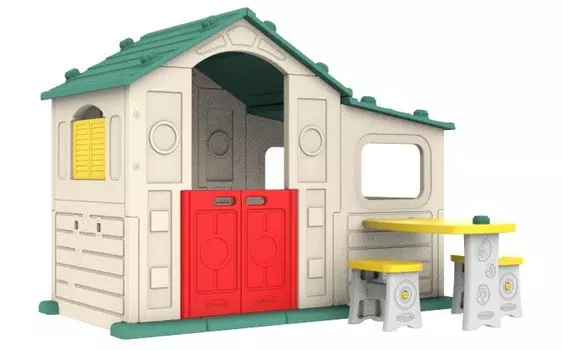 Toy Monarch Домик игровой со столиком и пристройкой Тomo