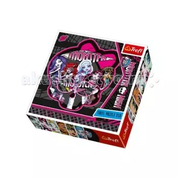 Trefl Контурный пазл Монстр Хай - 350 деталей