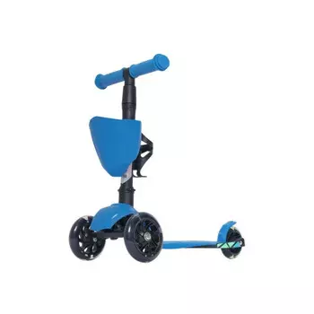 Трехколесный самокат Alfa Mini XR Light со светящимися цветными колесами