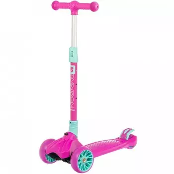 Трехколесный самокат Bondibon кикборд складной KIDS до 50 кг