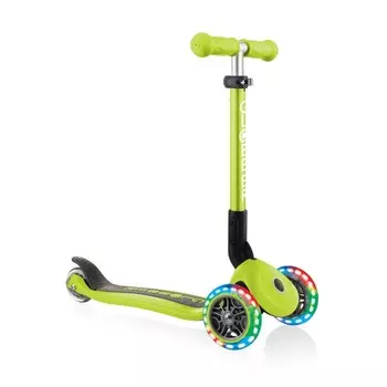 Трехколесный самокат Globber Junior Foldable Lights