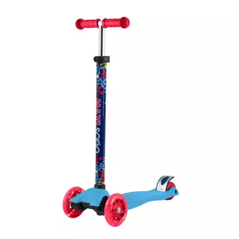 Трехколесный самокат Maxiscoo Junior с рисунком