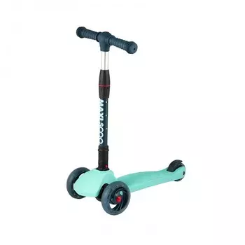 Трехколесный самокат Maxiscoo складной Baby Delux со светящимися колесами 2021