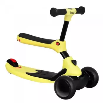 Трехколесный самокат Rant Rider со светящимися колесами