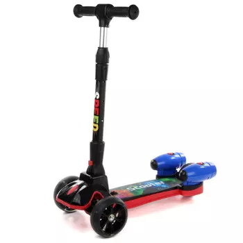 Трехколесный самокат Veld CO PU со светом 120 мм 112183