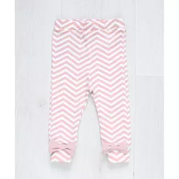 Trendyco kids Леггинсы зигзаги с бантиками