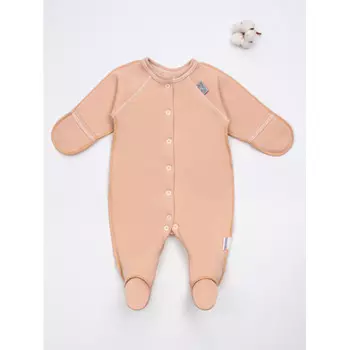 Трия Комбинезон Футер 3-х нитка для новорожденных