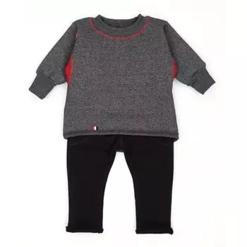 Трия Костюм Футер 3-х нитка Смайлики