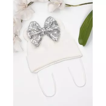 Трия Шапочка с завязками для девочки