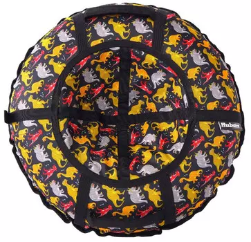 Тюбинг Hubster Люкс Pro S Динозаврики 110 см