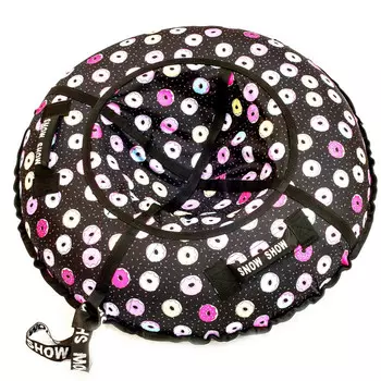 Тюбинг SnowShow Пончики + автокамера 118 см