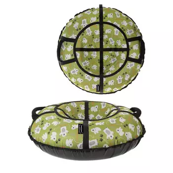 Тюбинг X-Match Люкс Мишки 90 см