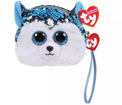 TY Кошелёк Слаш собачка с пайетками