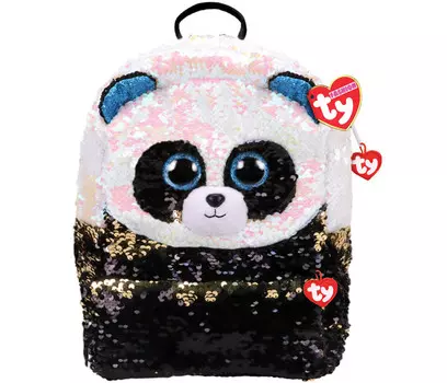 TY Рюкзак прямоугольный Бамбу с пайетками