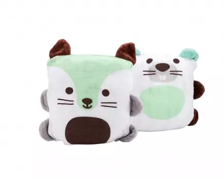 Ubbi Муслиновое полотенце трансформер Приятели