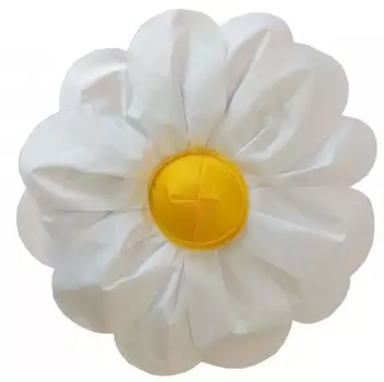 Учитель Карнавальный головной убор Цветок Ромашка 33 см