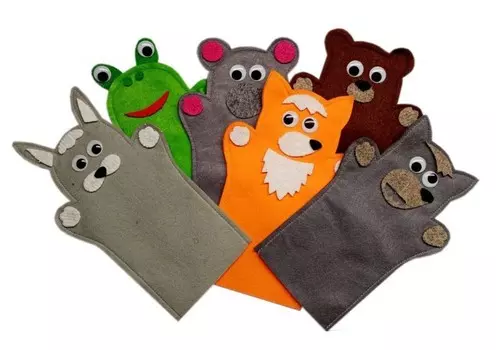 Учитель Театр на руку и сказка Теремок