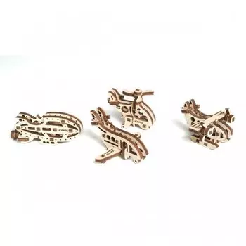 Ugears 3D-Пазл Фиджет Самолёты