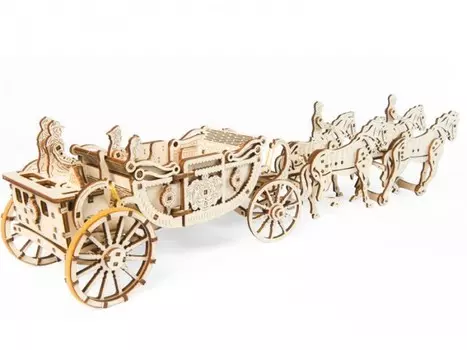 Ugears 3D-пазл Королевская карета