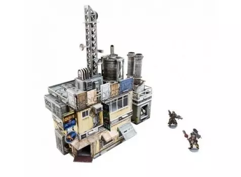 Умная бумага Сборная модель из картона Игра без правил Кибершоп