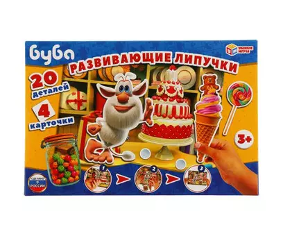 Умные игры Игра с липучками Буба