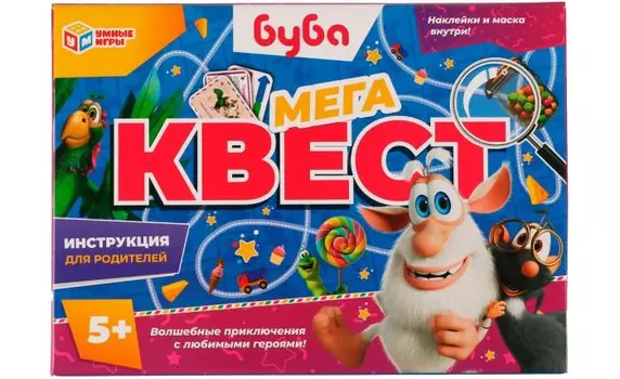 Умные игры Мега квест Буба