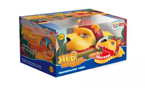 Умные игры Настольная игра Лев-кусака