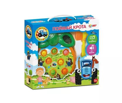 Умные игры Настольная игра Синий Трактор Поймай крота