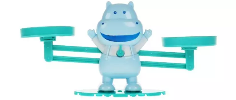 Умные игры Настольная игра Весёлый бегемотик