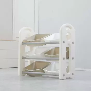 UNIX Kids Стеллаж для игрушек UNIX Kids (6 ящиков) Grey