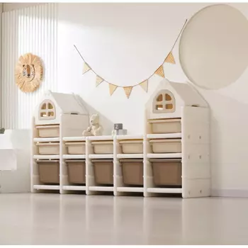 UNIX Kids Стеллаж для игрушек UNIX Kids Camel (12 ящиков)