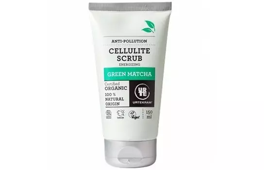 Urtekram Антицеллюлитный скраб Зеленый чай Матча 150 мл