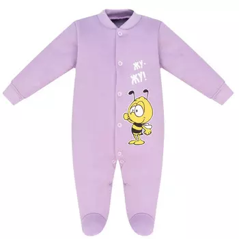 Утёнок Комбинезон с закрытыми ножками Пчелка
