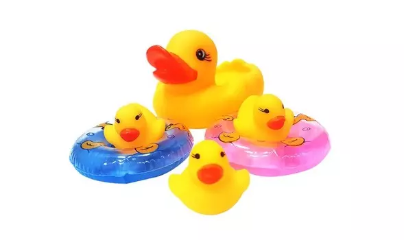 Uviton Игрушка для купания Утенок спасатель