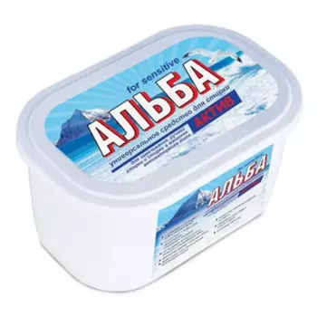 Ваше Хозяйство Средство для стирки Альба Актив 1200 г (контейнер)